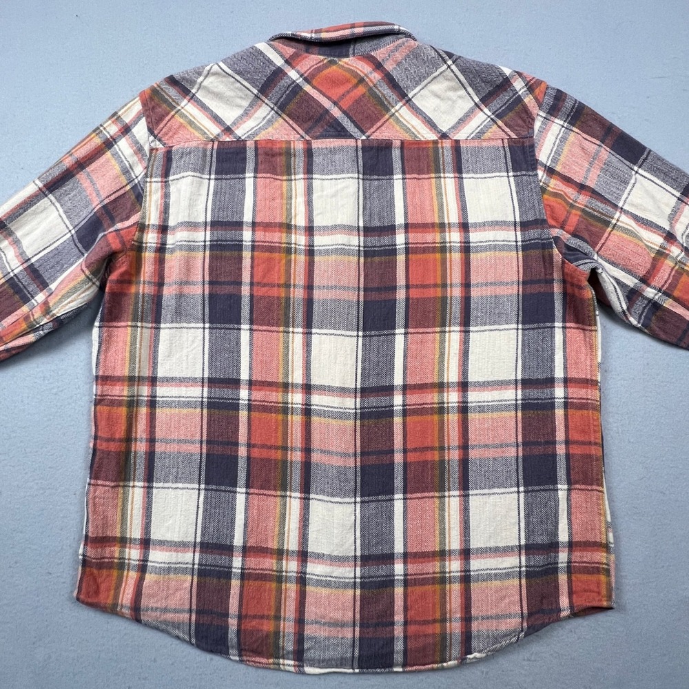 Dakota Grizzly Flannel Shirt Mens XL Red Plaid Cotton Herringbone Outdoor Casual - Picture 14 of 14